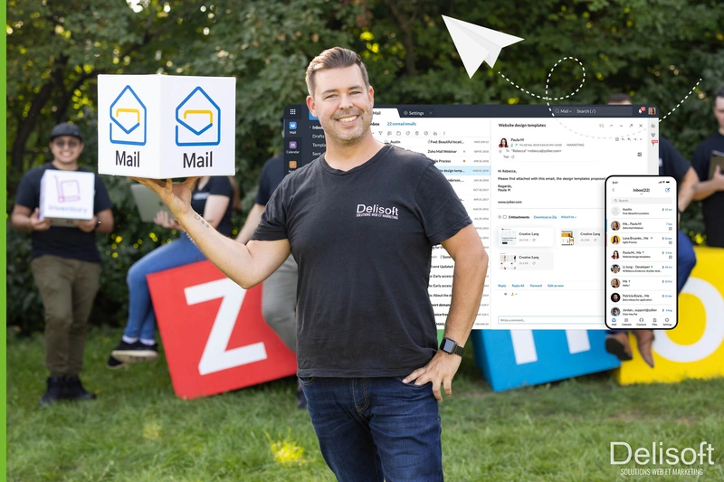 Solutions Zoho et équipe Delisoft